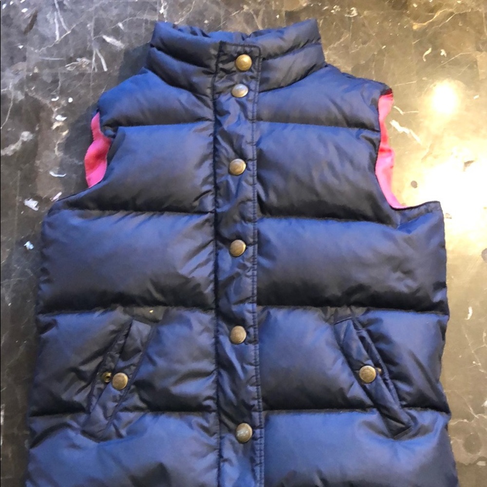 GAP Girls Small Navy Vest